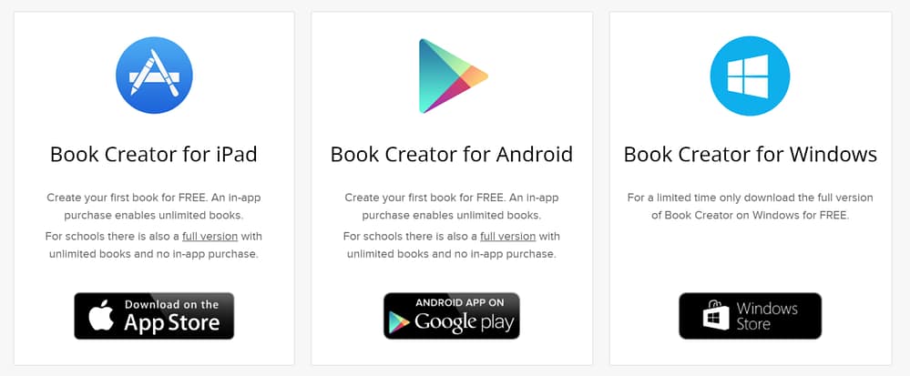 book creator apps