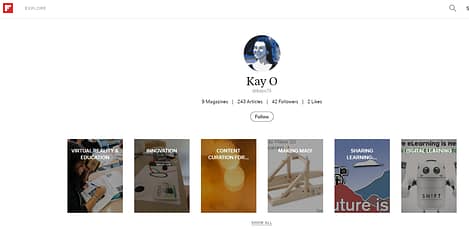 Flipboard is great for curation and professional reading.