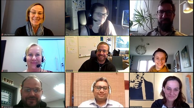Group members from all over the world came together for PBL5.
